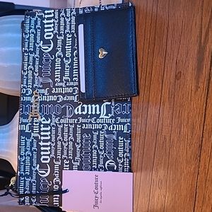 Juicy Couture wrislet and card case set
